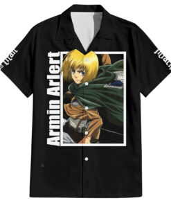 Chemise hawaïenne Armin Arlert – L’Attaque des Titans