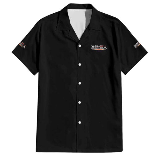 Chemise hawaïenne Titan Cuirassé – L’Attaque des Titans
