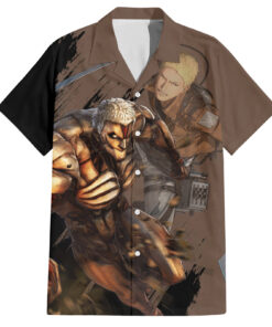 Chemise hawaïenne Titan Cuirassé – L’Attaque des Titans