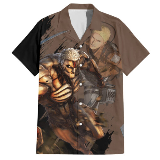Chemise hawaïenne Titan Cuirassé – L’Attaque des Titans