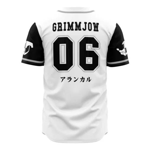 Maillot de baseball Arrancars Grimmjow Bleach – Image 2