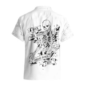 Chemise hawaïenne Skull Art – Humour noir