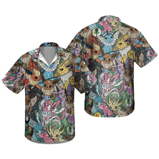 Chemise hawaïenne Évolitions (style varié) – Pokémon