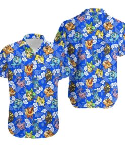 Chemise hawaïenne Évolitions (style 2) – Pokémon