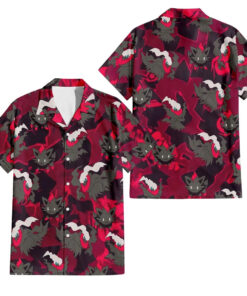 Chemise hawaïenne Pokémon (style 17)