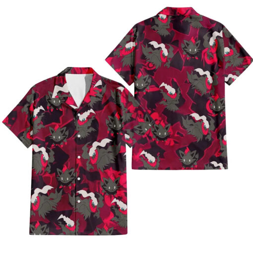 Chemise hawaïenne Pokémon (style 17)