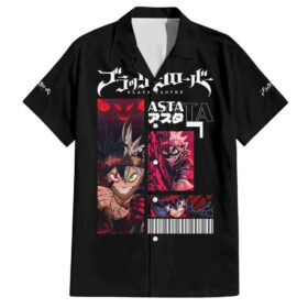 Chemise hawaïenne Asta – Black Clover V2