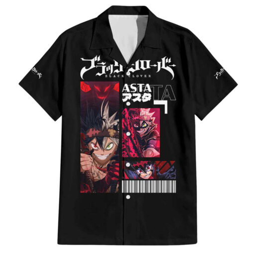 Chemise hawaïenne Asta – Black Clover V2