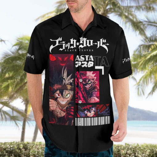 Chemise hawaïenne Asta – Black Clover V2 – Image 3