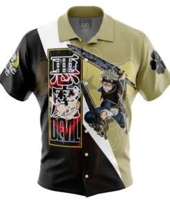 Chemise hawaïenne Asta Black Clover