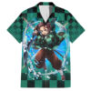 Chemise hawaïenne Tanjiro – Demon Slayer (aura astrale)