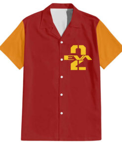 Chemise hawaïenne Asuka Langley – Evangelion EVA-02