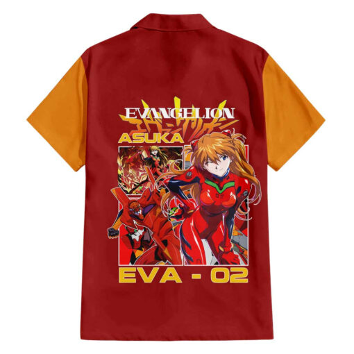 Chemise hawaïenne Asuka Langley – Evangelion EVA-02 – Image 2