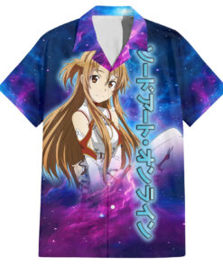 Chemise hawaïenne Asuna – Sword Art Galaxy