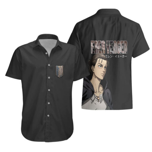 Chemise hawaïenne Eren Jäger – Attaque des Titans – Image 3