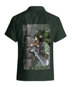 Chemise hawaïenne Levi Ackerman – Attaque des Titans