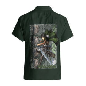 Chemise hawaïenne Levi Ackerman – Attaque des Titans