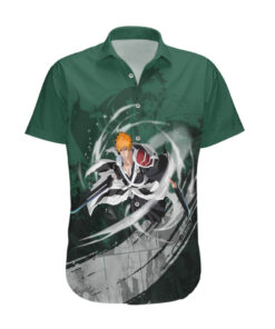 Chemise hawaïenne Ichigo Bankai – Bleach TYBW