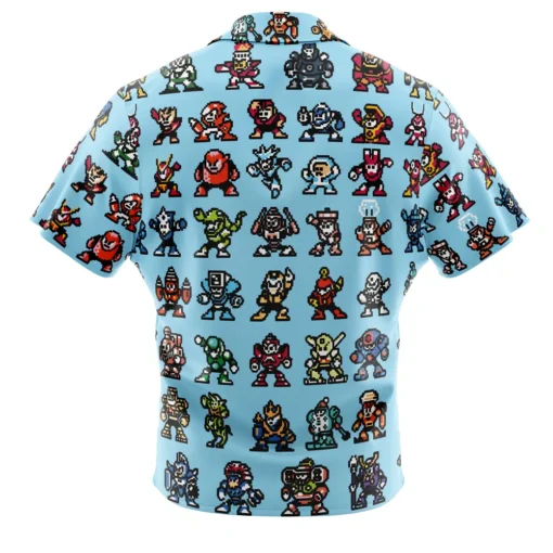 Chemise hawaïenne Méchants Mega Man – Image 2