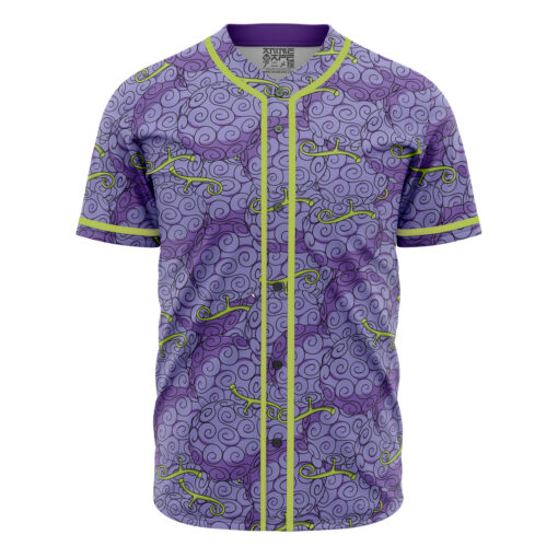 Maillot de baseball Fruit du Démon Gomu Gomu One Piece