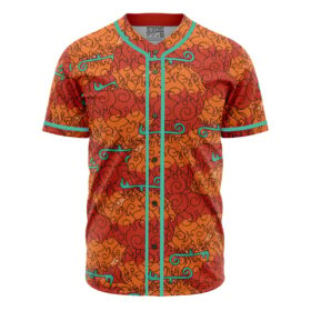 Maillot de baseball Fruit du Démon Mera Mera One Piece