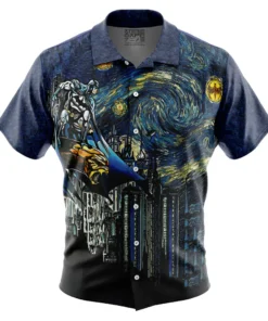 Chemise hawaïenne Batman Chevalier Noir Étoilé