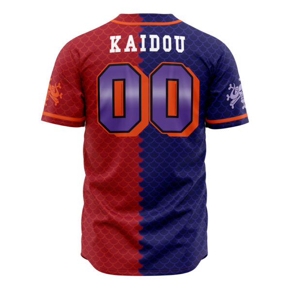Maillot de baseball Pirates de la Bête Kaidou One Piece – Image 3