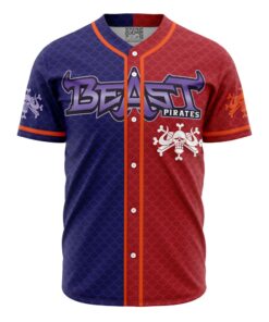 Maillot de baseball Pirates de la Bête Kaidou One Piece