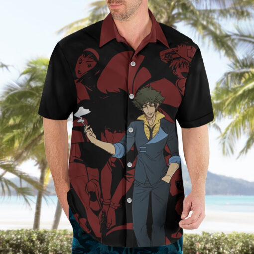 Chemise hawaïenne Cowboy Bebop – Style Manga – Image 3