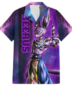 Chemise hawaïenne Beerus – Dragon Ball