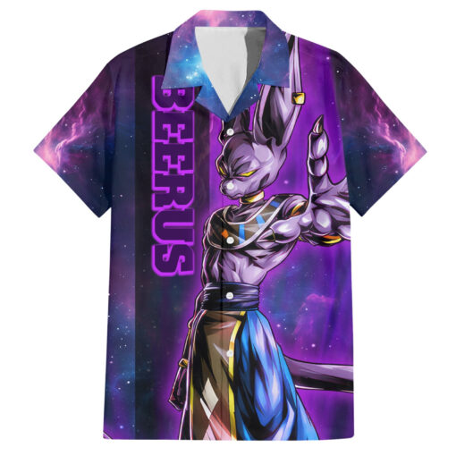 Chemise hawaïenne Beerus – Dragon Ball