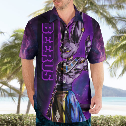 Chemise hawaïenne Beerus – Dragon Ball – Image 3