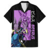 Chemise hawaïenne Beerus – Dragon Ball (variante simple)