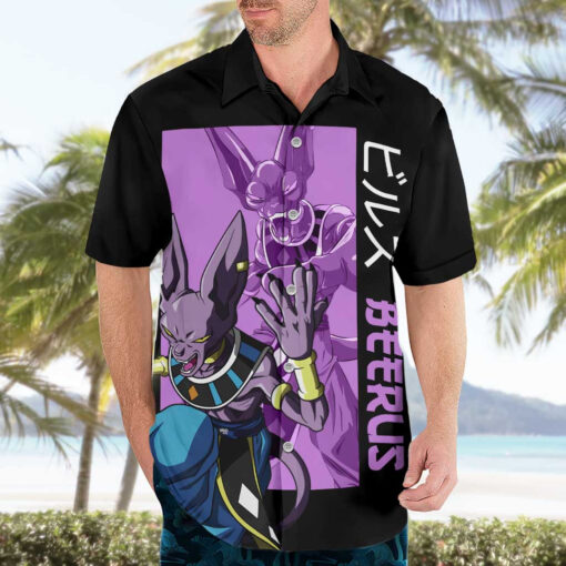 Chemise hawaïenne Beerus – Dragon Ball (variante simple) – Image 3