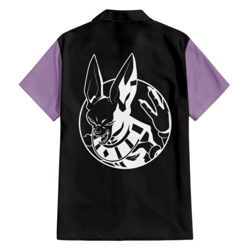 Chemise hawaïenne Beerus – Dragon Ball (mix manga/anime) – Image 2