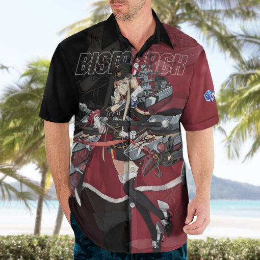 Chemise hawaïenne Bismarck – Azur Lane – Image 3