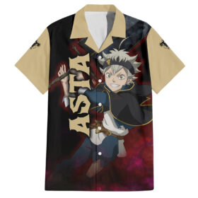 Chemise hawaïenne Asta démoniaque – Black Clover