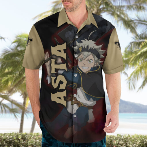 Chemise hawaïenne Asta démoniaque – Black Clover – Image 3