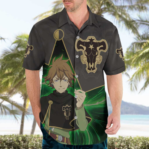 Chemise hawaïenne Black Bull Finral Roulacase – Black Clover – Image 3