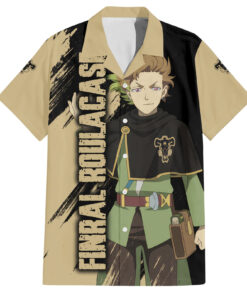 Chemise hawaïenne Black Bull Finral Roulacase – Black Clover