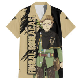 Chemise hawaïenne Black Bull Finral Roulacase – Black Clover