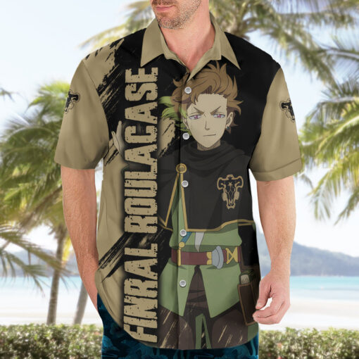 Chemise hawaïenne Black Bull Finral Roulacase – Black Clover – Image 3