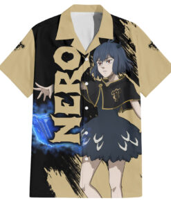 Chemise hawaïenne Black Bull Nero – Black Clover