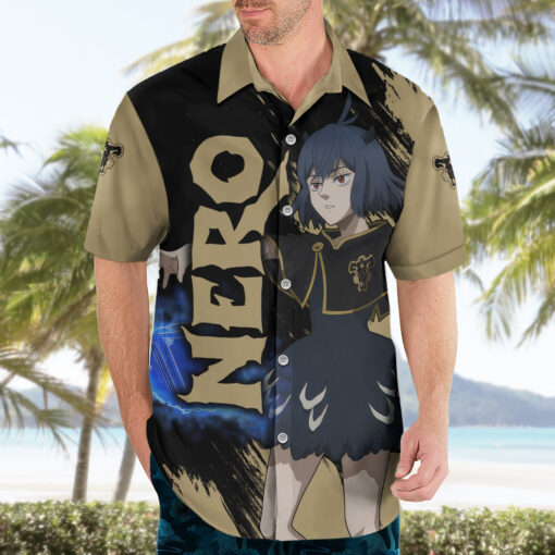 Chemise hawaïenne Black Bull Nero – Black Clover – Image 3