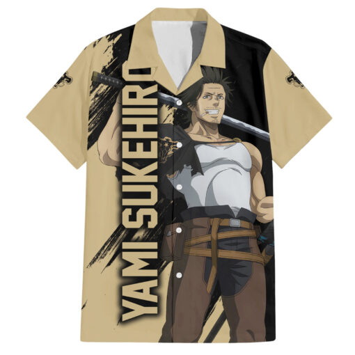 Chemise hawaïenne Black Bull Yami Sukehiro – Black Clover