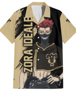 Chemise hawaïenne Black Bull Zora Ideale – Black Clover