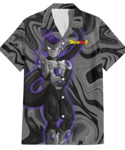 Chemise hawaïenne Freezer Noir – Dragon Ball