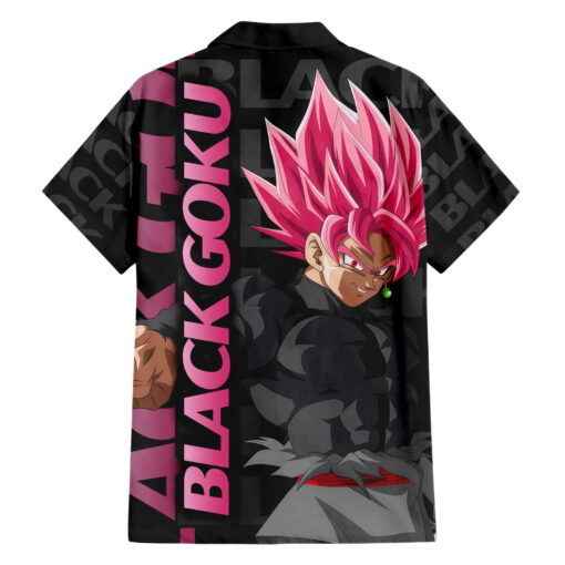 Chemise hawaïenne Goku Noir – Dragon Ball – Image 2
