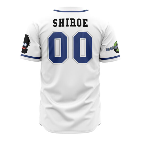 Maillot de baseball Shiroe Lunettes Cœur Noir Log Horizon – Image 2