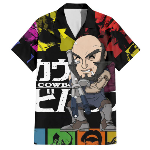 Chemise hawaïenne Jet Noir